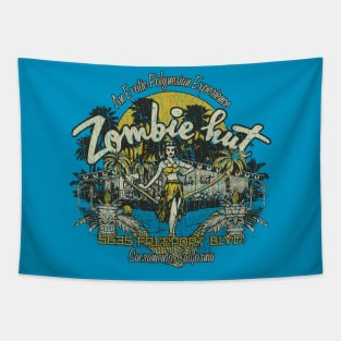 Zombie Hut 1945 Tapestry