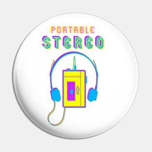 80s MUSIC VIBE Pin