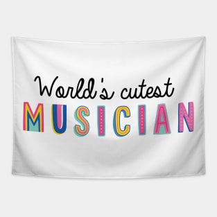 Musician Gifts | World's cutest Musician Tapestry