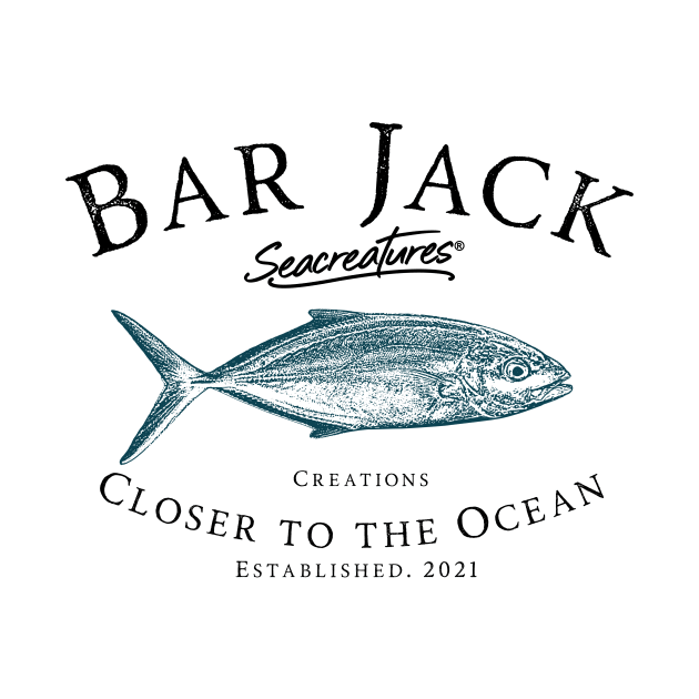 Bar Jack Fish by Seacreatures