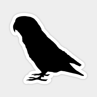 Lovebird silhouette Magnet