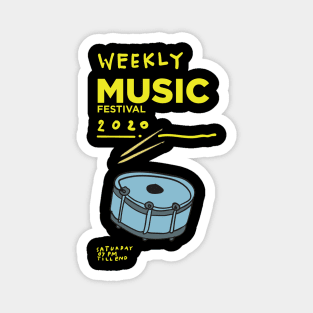 Weekly Music and drum Magnet