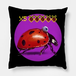 CriptoInsekt LadyBug Pillow