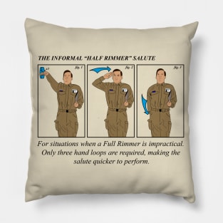 Arnold Rimmer Half Rimmer Salute Pillow