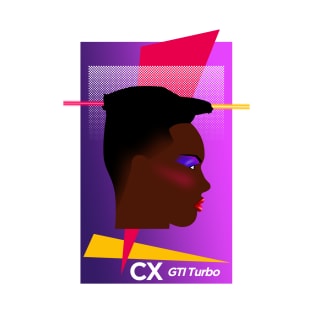 CX GTI Turbo retro 80's T-Shirt