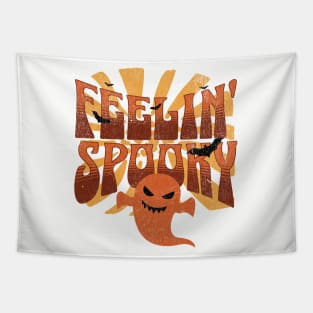 Halloween Spooky Ghost Tapestry