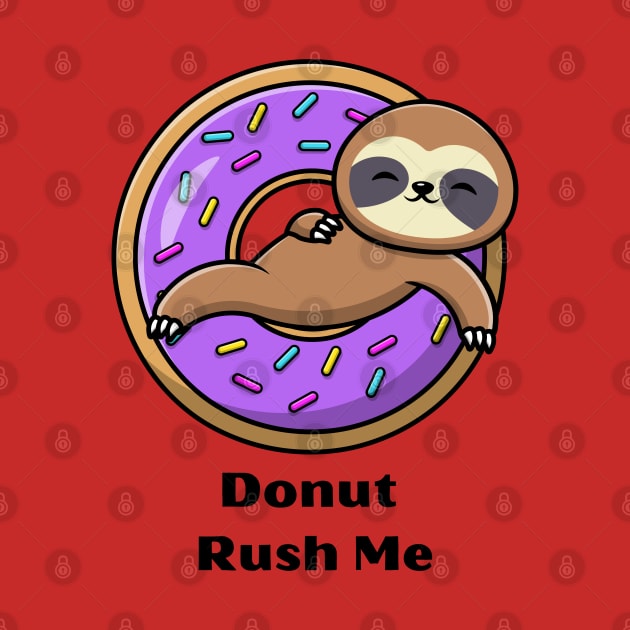 Donut Sloth by AlmostMaybeNever