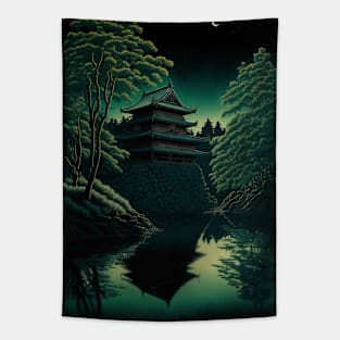 Green Reflections Tapestry