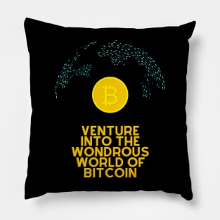 Venture Into The Wondrous World of Bitcoin Pillow