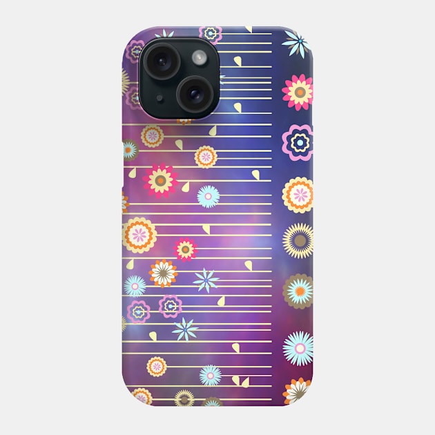 Summer meadow floral patten Phone Case by redwitchart