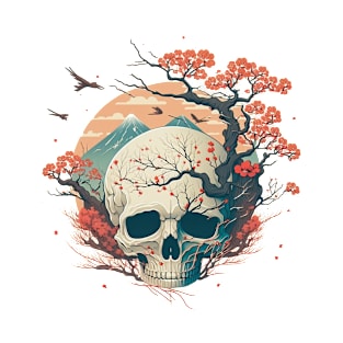 skull illustration T-Shirt