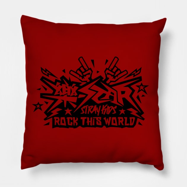 Stray Kids Kpop Pillow by Wacalac