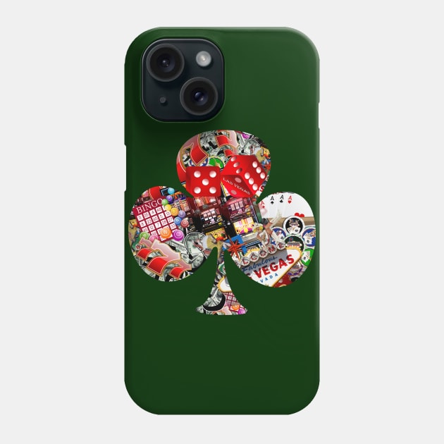 Club Playing Card Shape Phone Case by Gravityx9