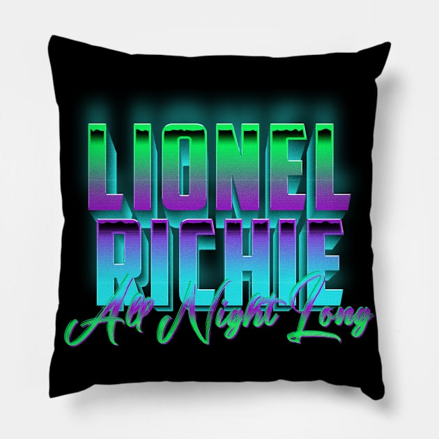 All Night Long Pillow by Solutionoriginal