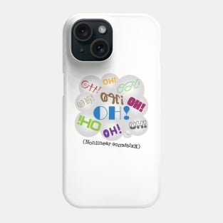 Nonlinear Existence Phone Case