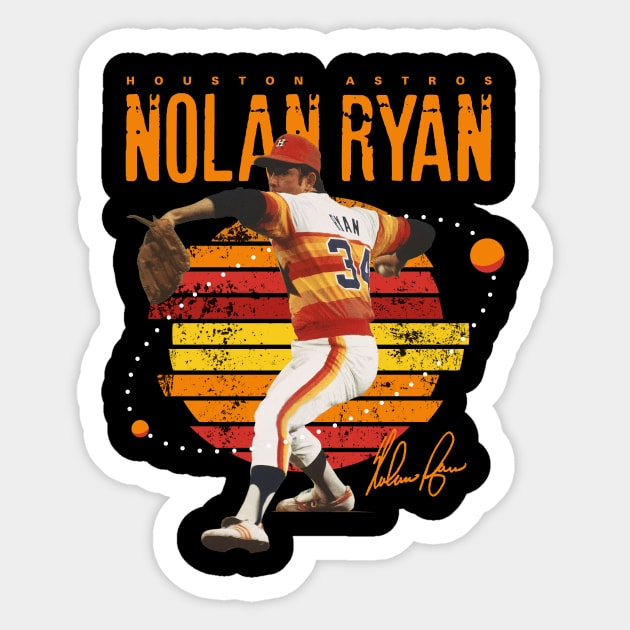 Nolan Ryan blood | Sticker