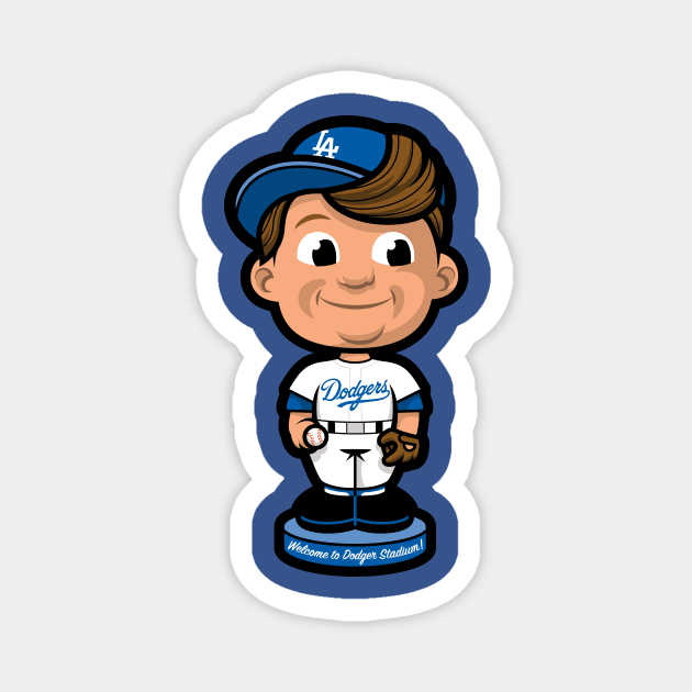 Dodger Bobblehead Magnet by ElRyeShop