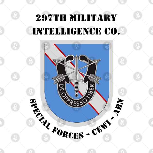 297th Military Intelligence Company - Special Forces by Desert Owl Designs