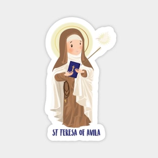 Saint Terese of Avila Magnet