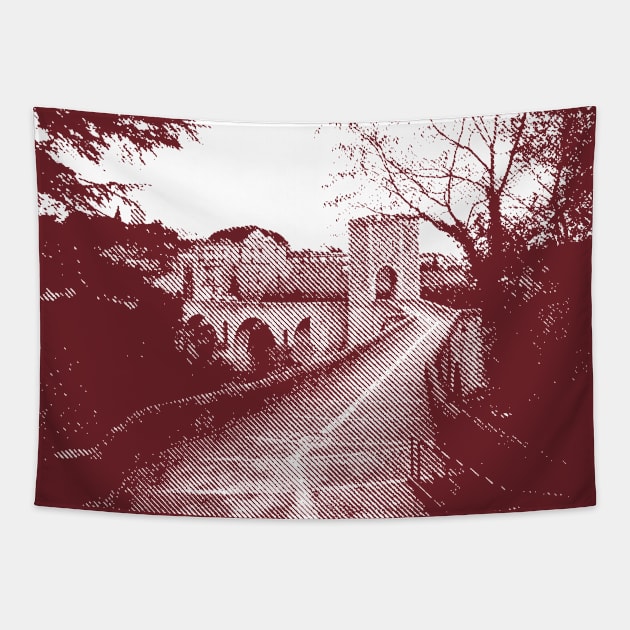 Fantastic Places Still Exist Tapestry by pelagio