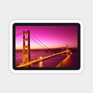 Golden Gate Love Bridge Magnet