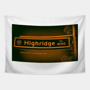 Highridge Place, Rancho Cucamonga, California by Mistah Wilson Tapestry