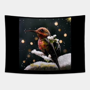 Golden Christmas - beautiful Xmas theme Tapestry