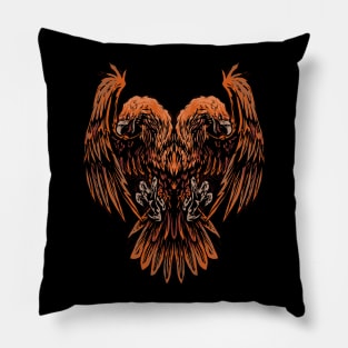 Byzantine Empire - Double Headed Eagle - Medieval History Pillow