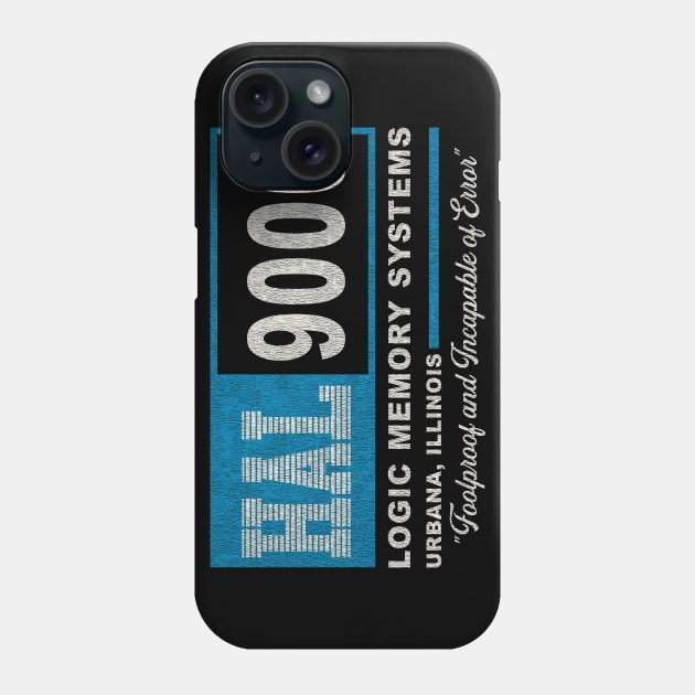 HAL 9000 2001 A Space Odyssey Worn Phone Case by Alema Art