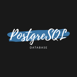 PostgreSQL Database Paint Smear T-Shirt