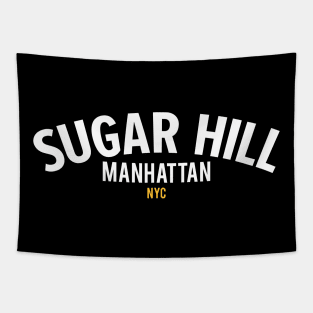 New York Manhattan Sugar Hill - Sugar Hill Logo - Sugar Hill Style Tapestry