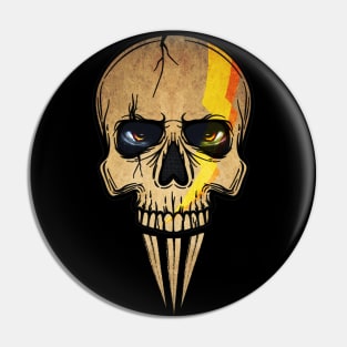 Skull Death Squad Pin