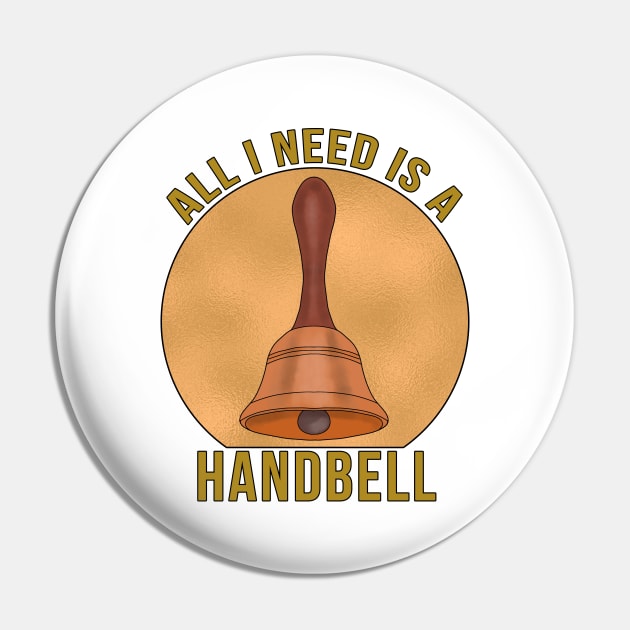 All I Need is a Handbell Pin by DiegoCarvalho