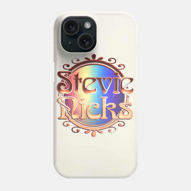 Stevie Nicks  /// Retro 70s-Style Typography Design Phone Case by DankFutura