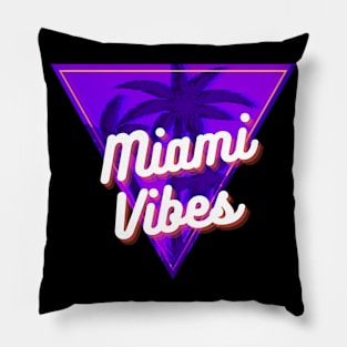 Miami Vibes streetwear gift Pillow