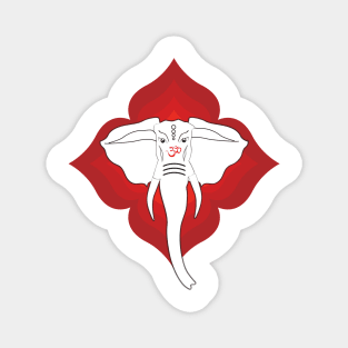 Elephant God Ganesha Magnet