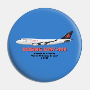 Boeing B747-400 - Canadian Airlines "Hybrid Air Canada Colours" Pin