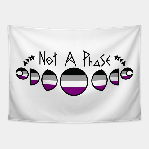 Not A Phase- Asexual Tapestry by Beelixir Illustration
