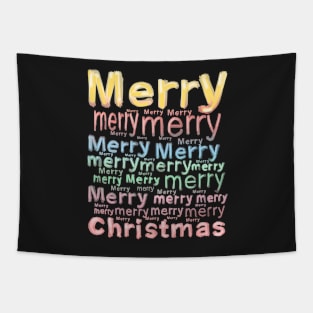 Merry Christmas Tapestry