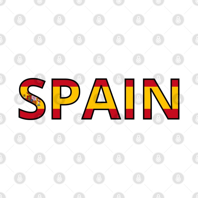 Drapeau  Spain by Pixelforma