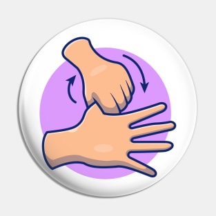 Washing hand cartoon 1 Pin