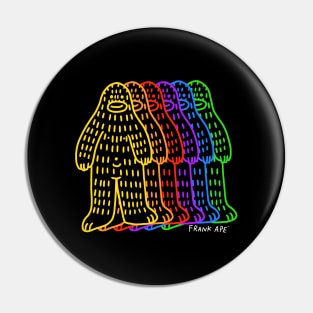 Rainbow Frank Pin