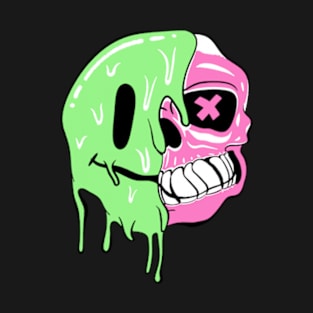 a colorful skull T-Shirt