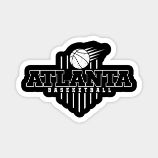 Vintage Pattern Atlanta Sports Proud Name Classic Magnet