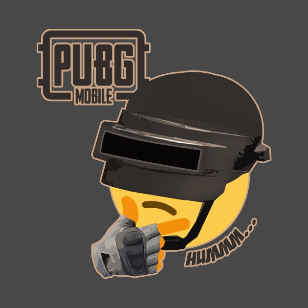 Thinking Face Emoji Pubg by UMM