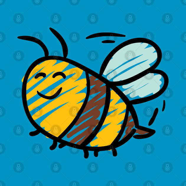 Cute bee by UniqueDesignsCo