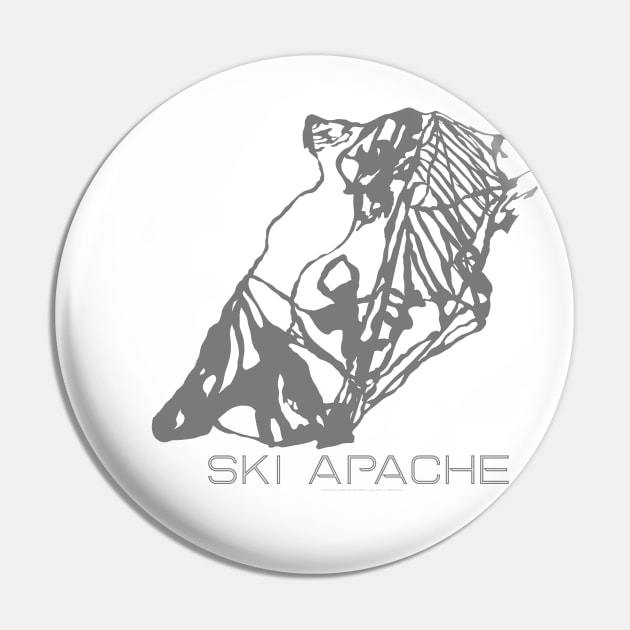 Ski Apache Resort 3D Pin by Mapsynergy