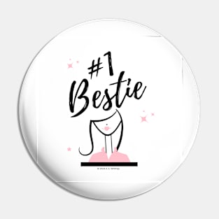 #1 Bestie Pin