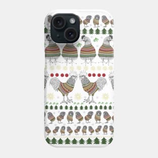 Christmas Chicken Knit Phone Case