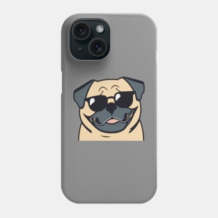 The coolest Pug ever Phone Case